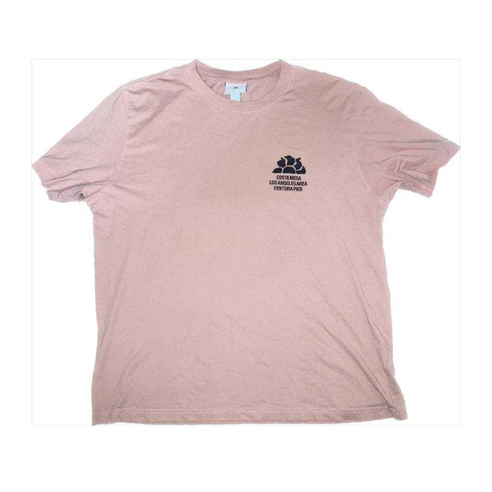 H&M Pink “Sun Zone” graphic with big back graphic